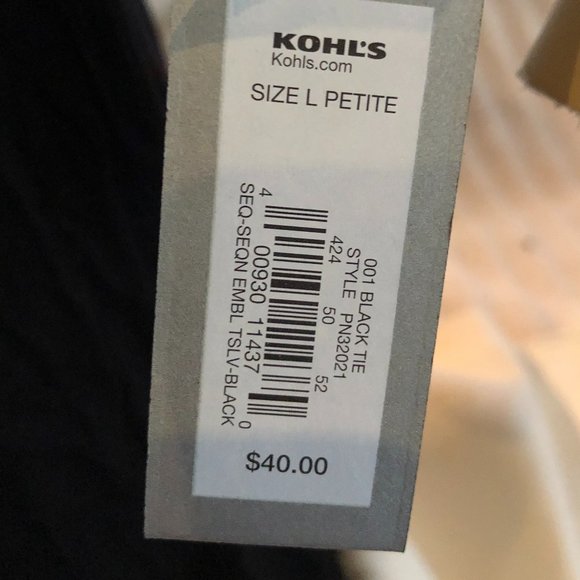 APT 9 SEQUIN TSHIRT NWT SIZE L PETITE - Picture 5 of 6